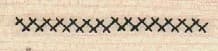 Cross Stitch 3/4 x 2 1/4-0